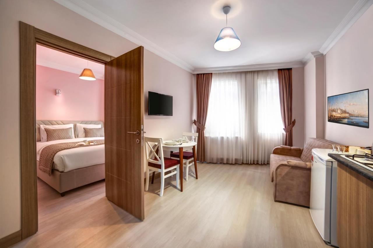 Seven Roses Apart Hotel Istanbul Exterior foto